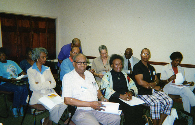 People at the organizational meeting
