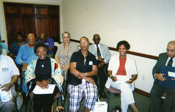 People at the organizational meeting